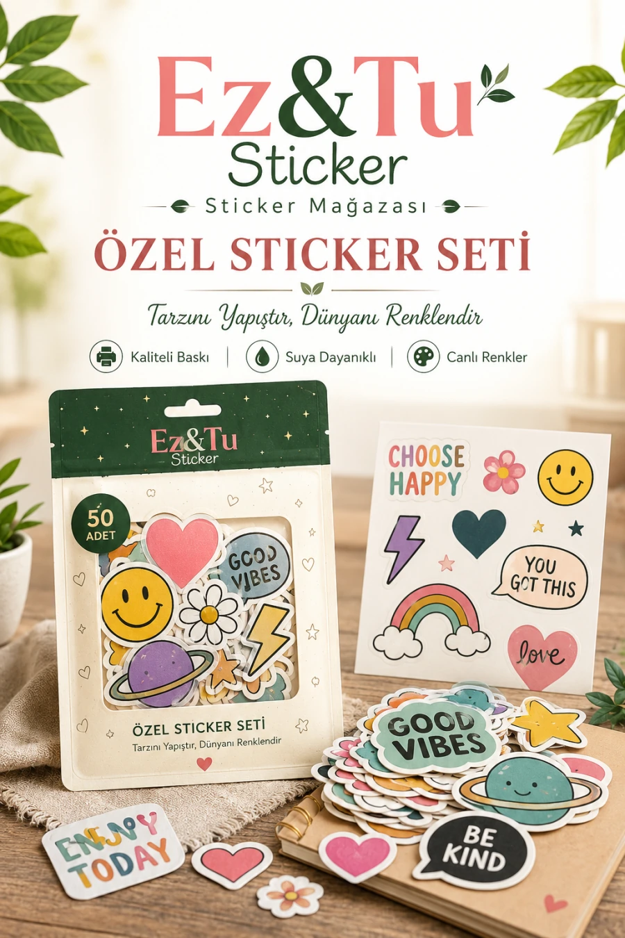 Ez&Tu Pastel Rüya A6 Not Defteri