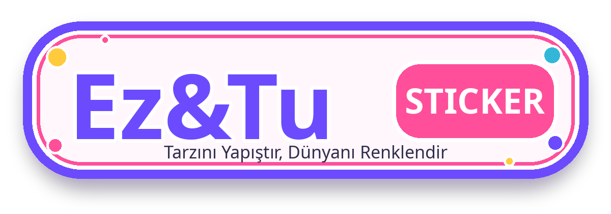 Ez&Tu Sticker logosu